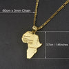 Africa Map Necklace 60% OFF + Free Shipping