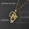 Africa Map Necklace 60% OFF + Free Shipping