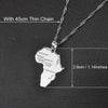 Africa Map Necklace 60% OFF + Free Shipping