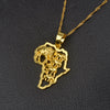 Africa Map Necklace 60% OFF + Free Shipping